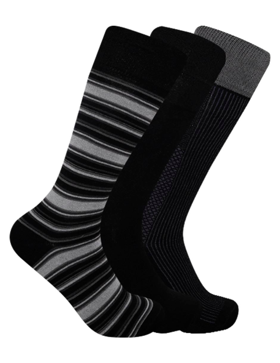 Set de calcetín de bambú para hombre 3 pares
