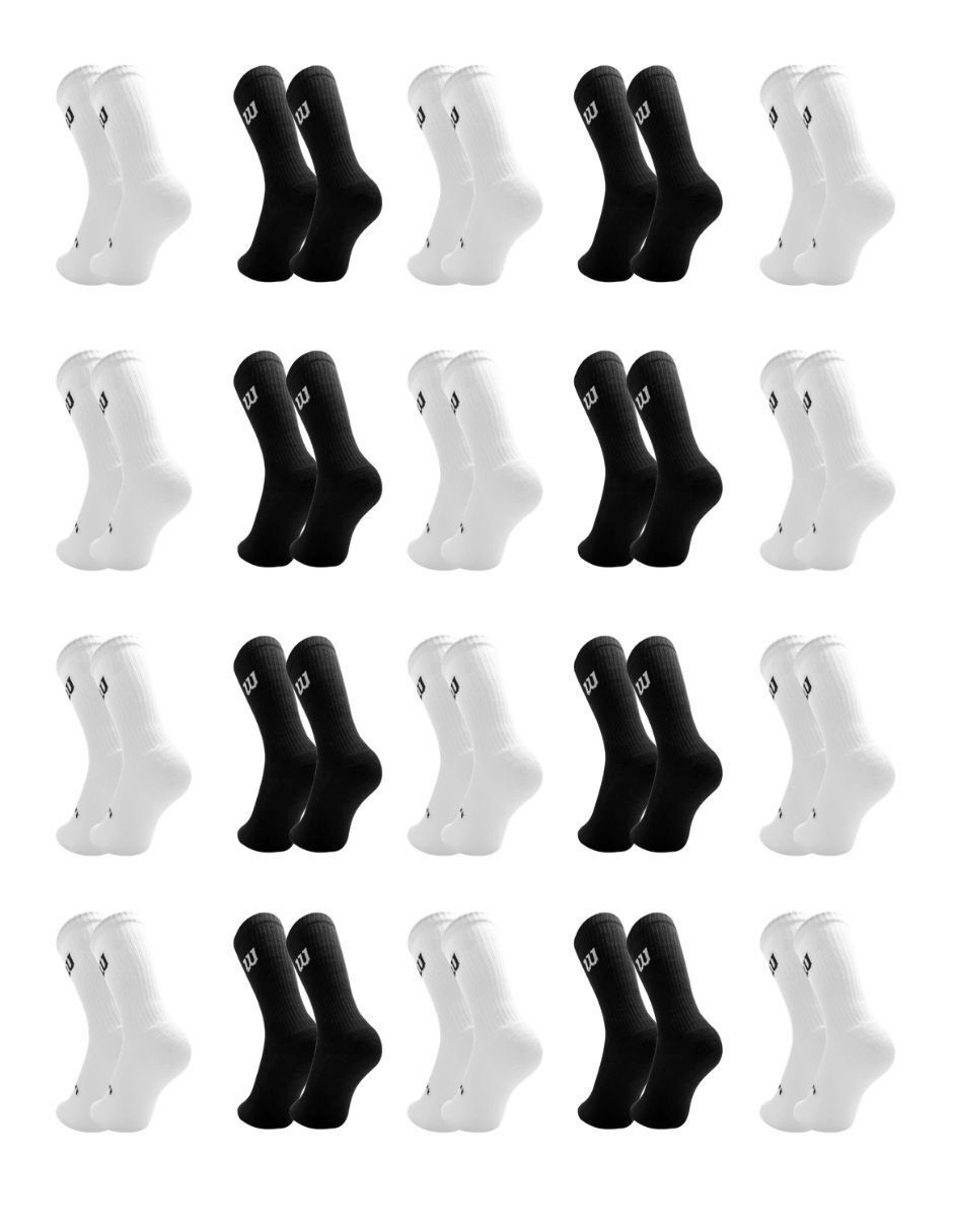 Calceta comfort para hombre 20 pares