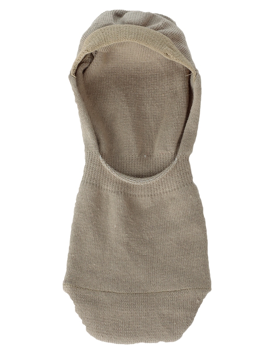Protector de pie invisible de algodón para hombre
